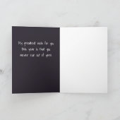 Happy Birthday Knitter Card Garn Maker Karte (Innenseite)