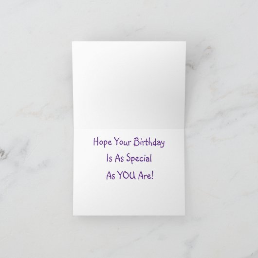 Happy Birthday Koala Bear Karte (Innenseite)