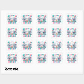 Happy Birthday Koala Bears Sticker (Blatt)
