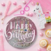 Happy Birthday Konzept Pappteller (Party)