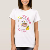 Happy Birthday Korean Hangul T-Shirt (Vorderseite)