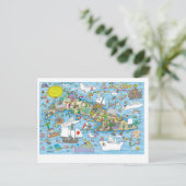 Happy Birthday Kuban Postkarte (Stehend Vorderseite)