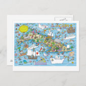 Happy Birthday Kuban Postkarte (Vorne/Hinten)