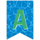 Happy Birthday l Pool Party l Summer Fruit Floats Wimpelkette (Dritte Fahne)