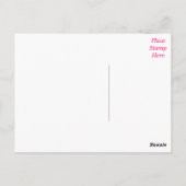 Happy Birthday Labrador Retriever Dog Post Card Postkarte (Rückseite)