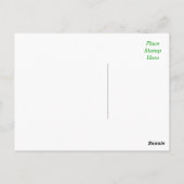 Happy Birthday Labrador Retriever Dog Post Card Postkarte (Rückseite)