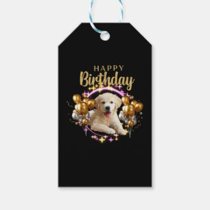 Happy Birthday Labrador Retriever Geschenkanhänger