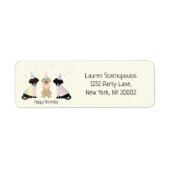 Happy Birthday Labrador Retriever Hunde (Vorne)