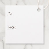 Happy Birthday Labrador Retriever Hunde Geschenkanhänger (Rückseite)