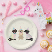 Happy Birthday Labrador Retriever Hunde Pappteller (Party)