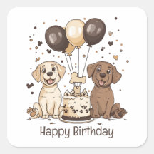 Happy Birthday Labrador Retriever Hunde