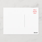 Happy Birthday Labrador Retriever Puppy Post Card Postkarte (Rückseite)