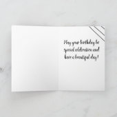 Happy Birthday Lady Dankeskarte (Innenseite)