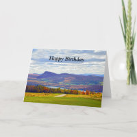 Happy Birthday, Lake Willoughby, Vermont, Autumn