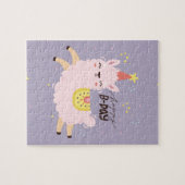 Happy Birthday Lama Puzzle (Horizontal)