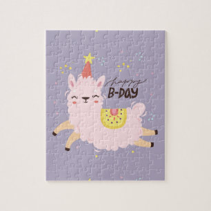Happy Birthday Lama Puzzle