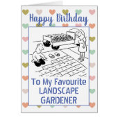Happy Birthday Landscape Gardener (Vorne)