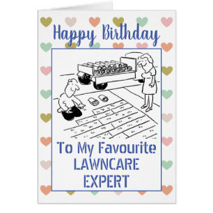 Happy Birthday Lawn Care Experte