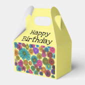 Happy Birthday Leckerei Geschenkschachtel (Vorderseite)