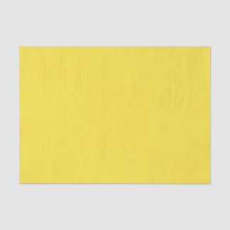 Happy Birthday Lemon Yellow Seidenpapier