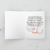 Happy Birthday Leo Zodiac Design Karte (Innenseite)