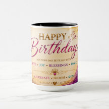 Happy Birthday™ Liebe Freude Segnungen Magie Gladi