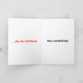 Happy Birthday Liebe Katzen, Kuchen & Wein Karte (Innenseite)