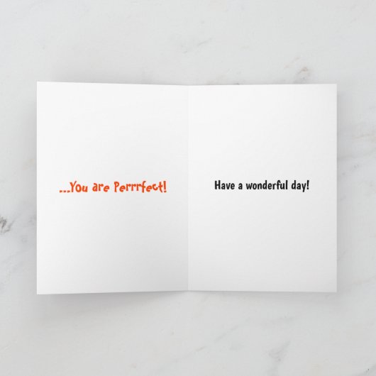 Happy Birthday Liebe Katzen, Kuchen & Wein Karte (Innenseite)