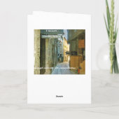 Happy Birthday Life ist eine Reise zu genießen Karte (Rückseite)