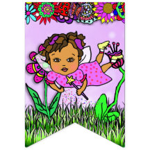 Happy Birthday Lila Fairy Banner