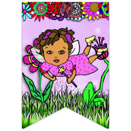 Happy Birthday Lila Fairy Banner