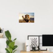 Happy Birthday Lion - Congratulations -  Poster (Heimbüro)