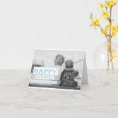 Happy Birthday Little Brother Karte (Gelbe Blume)