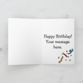 Happy Birthday Llama Karte (Innenseite)