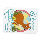 Happy Birthday Logo Magnet (Horizontal)