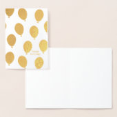 Happy Birthday Lots of Balloons Folienkarte (Anzeige)