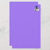 Happy Birthday machen ein Wunschpolster Briefpapier (Vorne/Hinten)