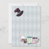 Happy Birthday Mad Hatter Tea Party (Rückseite)