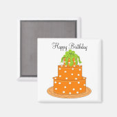 Happy Birthday Magnet (Vorderseite/Rückseite)