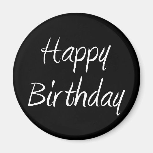 Happy Birthday Magnet (Vorne)