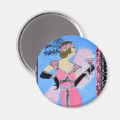 Happy Birthday Magnet (Vorderseite/Rückseite)