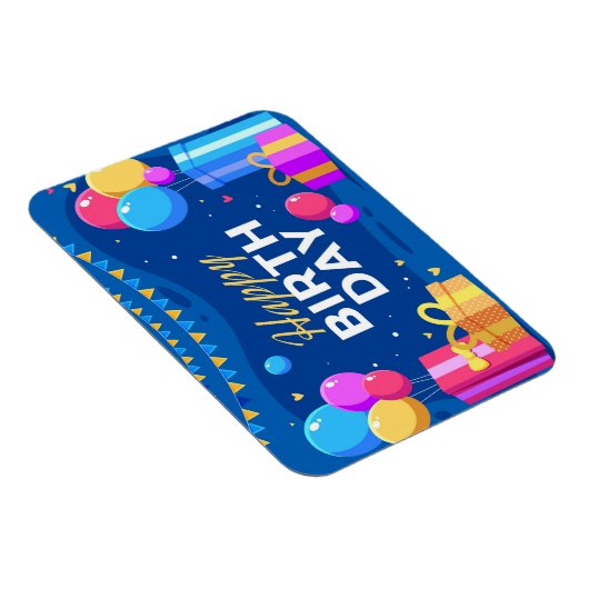 Happy Birthday Magnet (Rechte Seite)