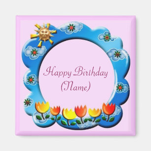 Happy Birthday Magnet