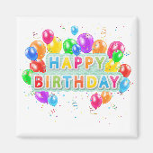 Happy Birthday Magnet (Vorne)