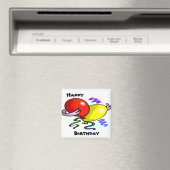 Happy Birthday Magnet (In Situ (Geschirrspüler))