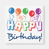 Happy Birthday Magnet (Vorne)