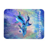 Happy Birthday Magnet - Happy Couple Delphine (Horizontal)