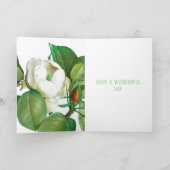 "HAPPY BIRTHDAY" MAGNOLIA GREETCARD KARTE (Innenseite)