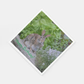 Happy Birthday Mama Bunny Serviette (Ecke)