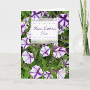 Happy Birthday Mama Custom Card Hübsche Blume Karte